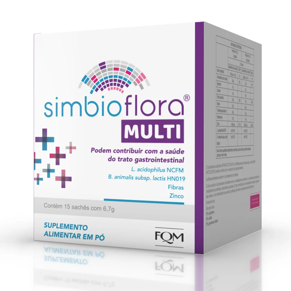 Simbioflora Multi 15 sachês 6,7g cada