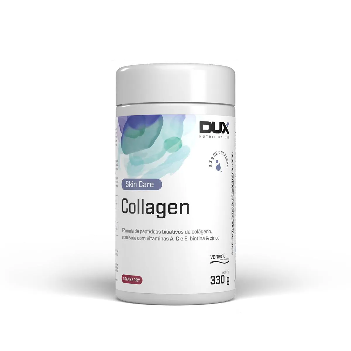 Colágeno Hidrolisado Collagen Dux Nutrition Cranberry 330g