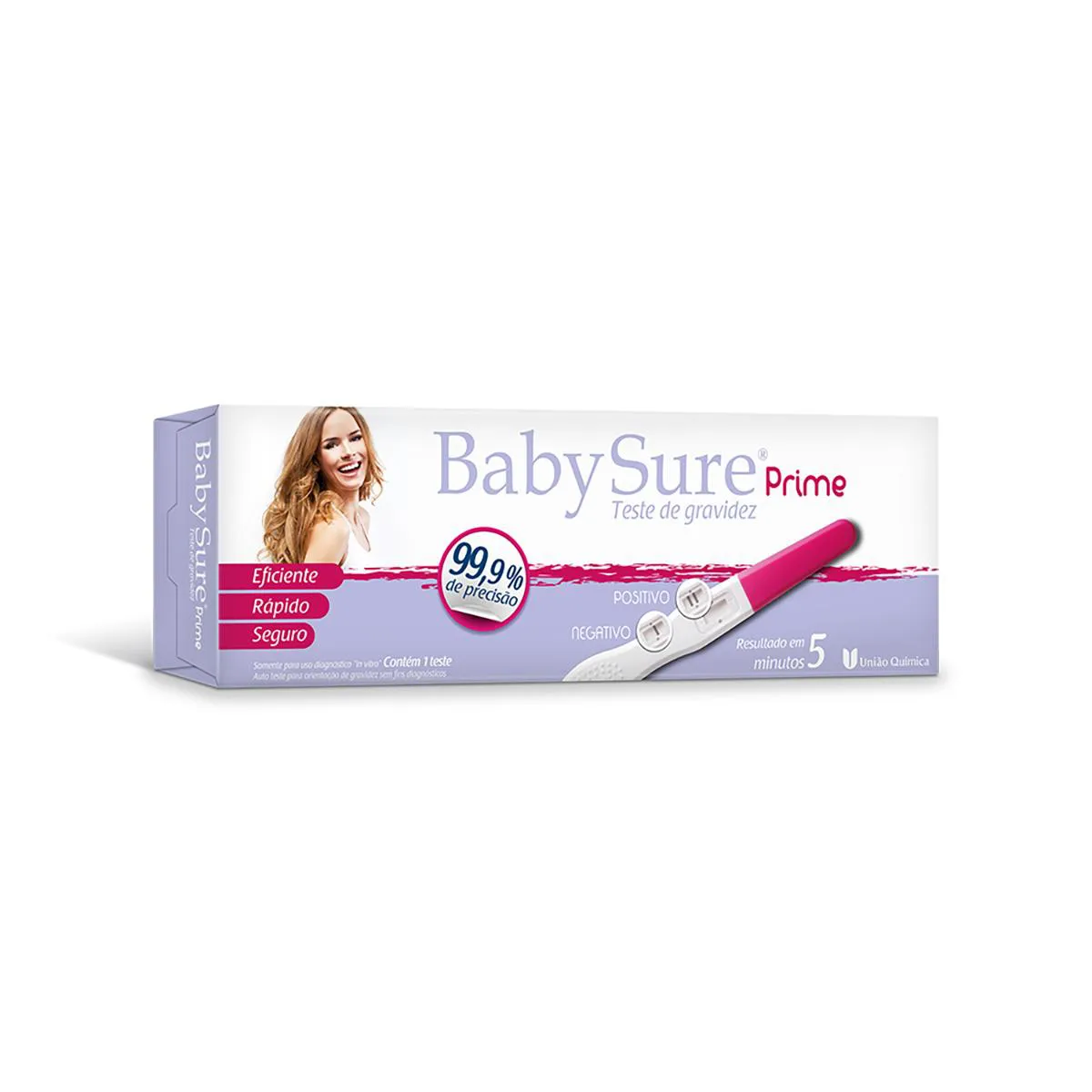 Teste de Gravidez Baby Sure Prime Caneta 1 Unidade