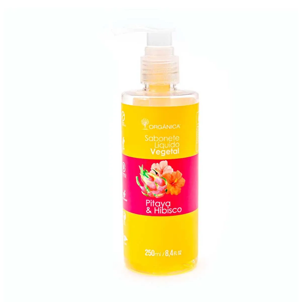 Sabonete Líquido Orgânica Pitaya e Hibisco 250ml