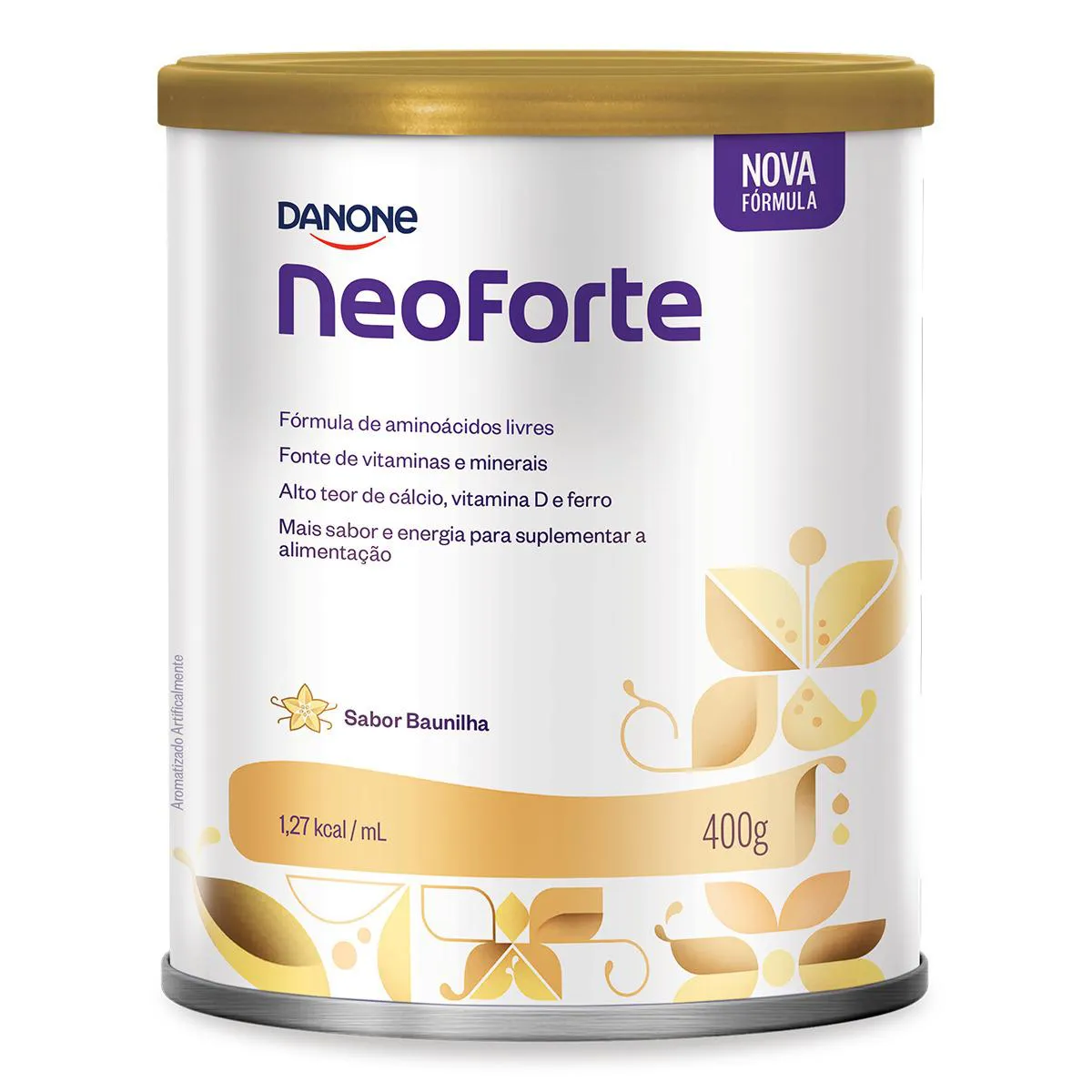 Fórmula Infantil Danone NeoForte Sabor Baunilha 400g