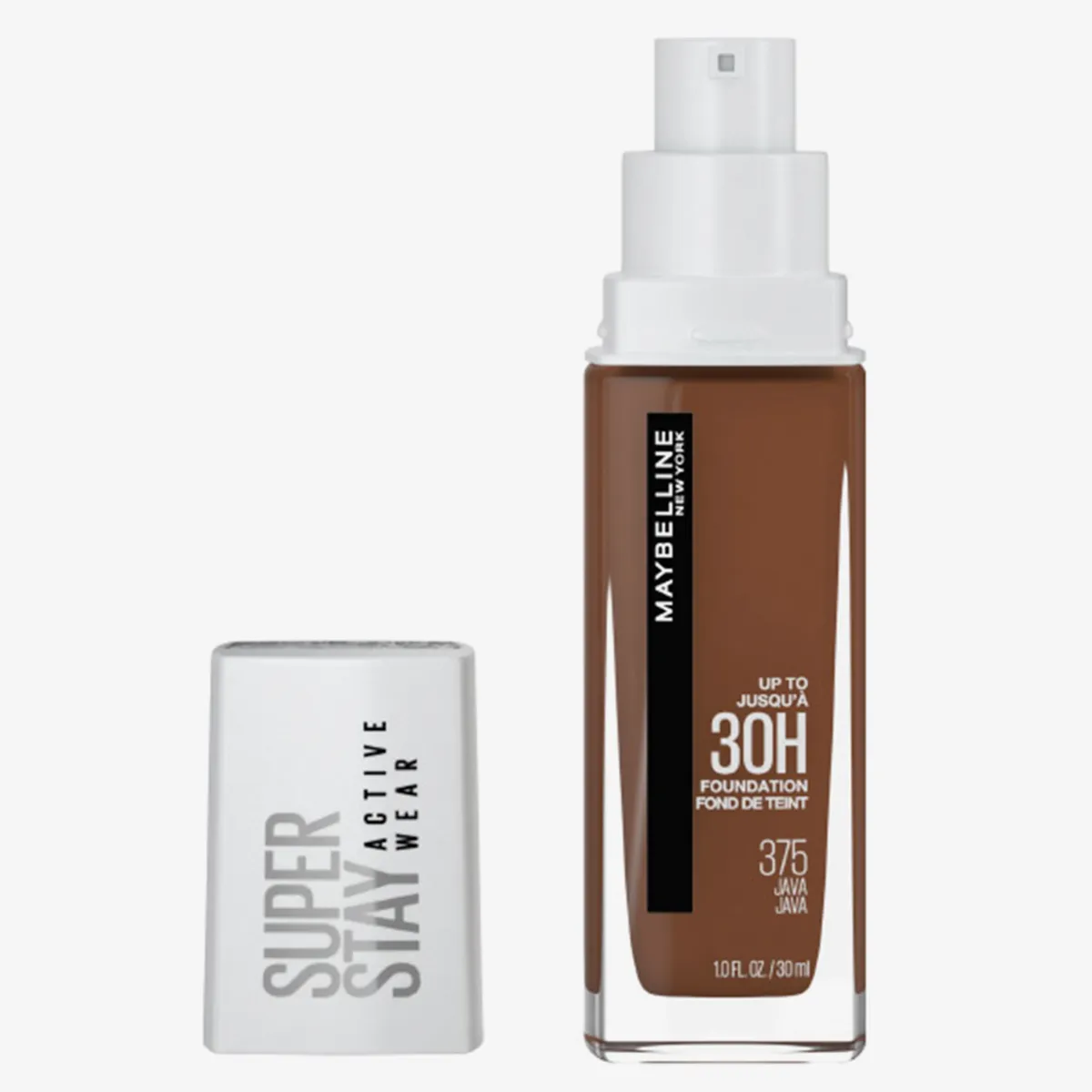 Base Maybelline NY Longa Duração Superstay Active Wear 30h 375 Java 30ml