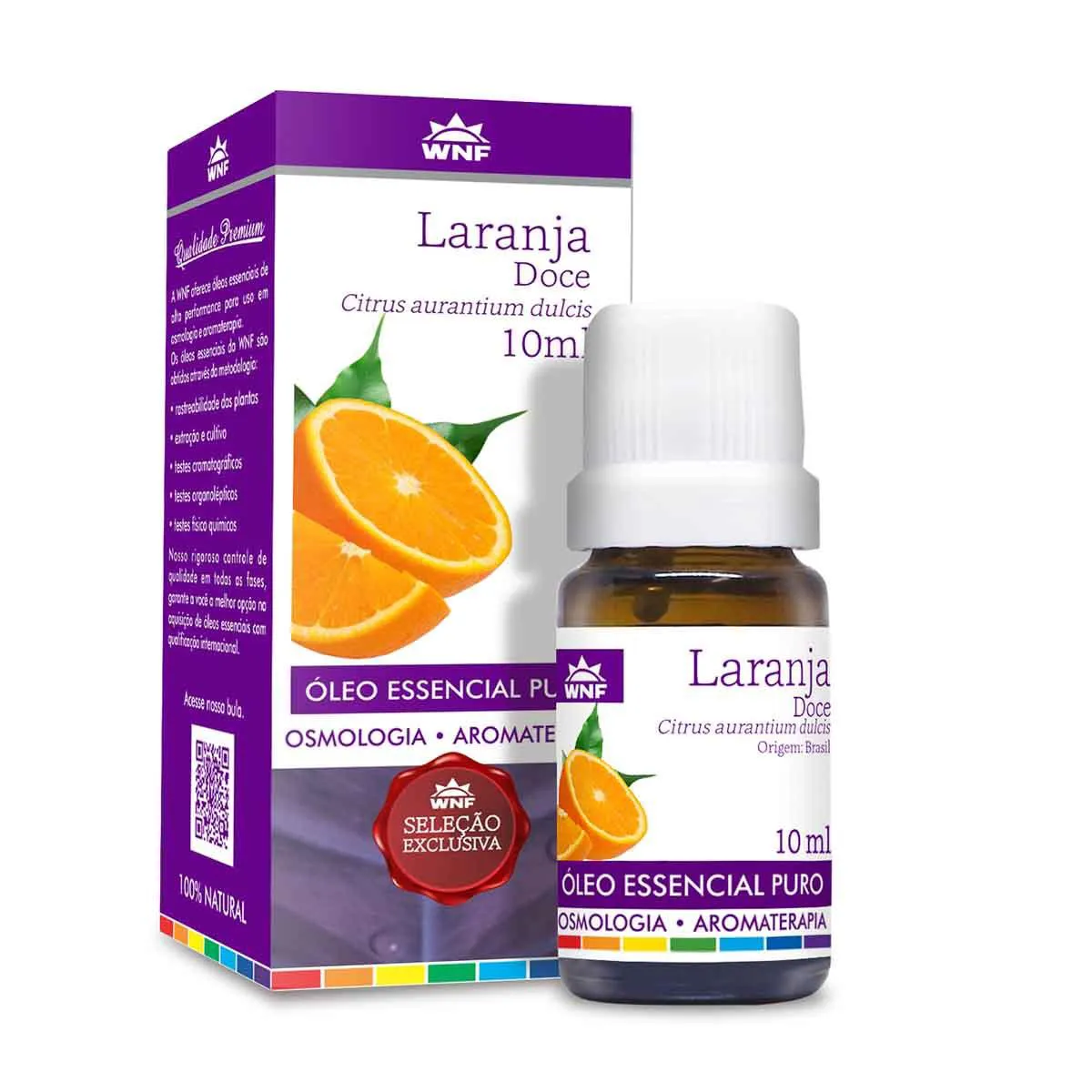 Óleo Essencial de Laranja Doce WNF 10ml