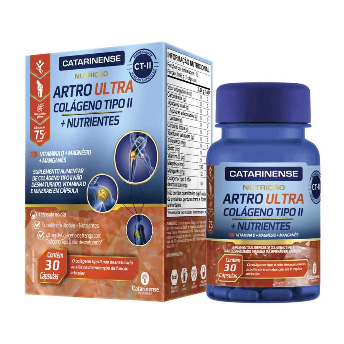 Artro Ultra Colágeno Tipo II Não Desnaturado 30 cápsulas - Preço | Drogasil