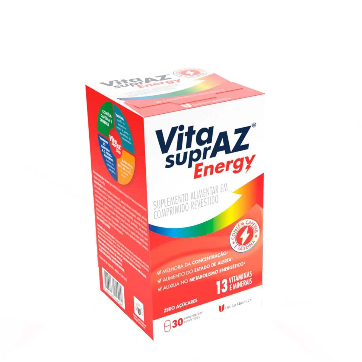 Polivitamínico Vita SuprAZ Energy 30 comprimidos