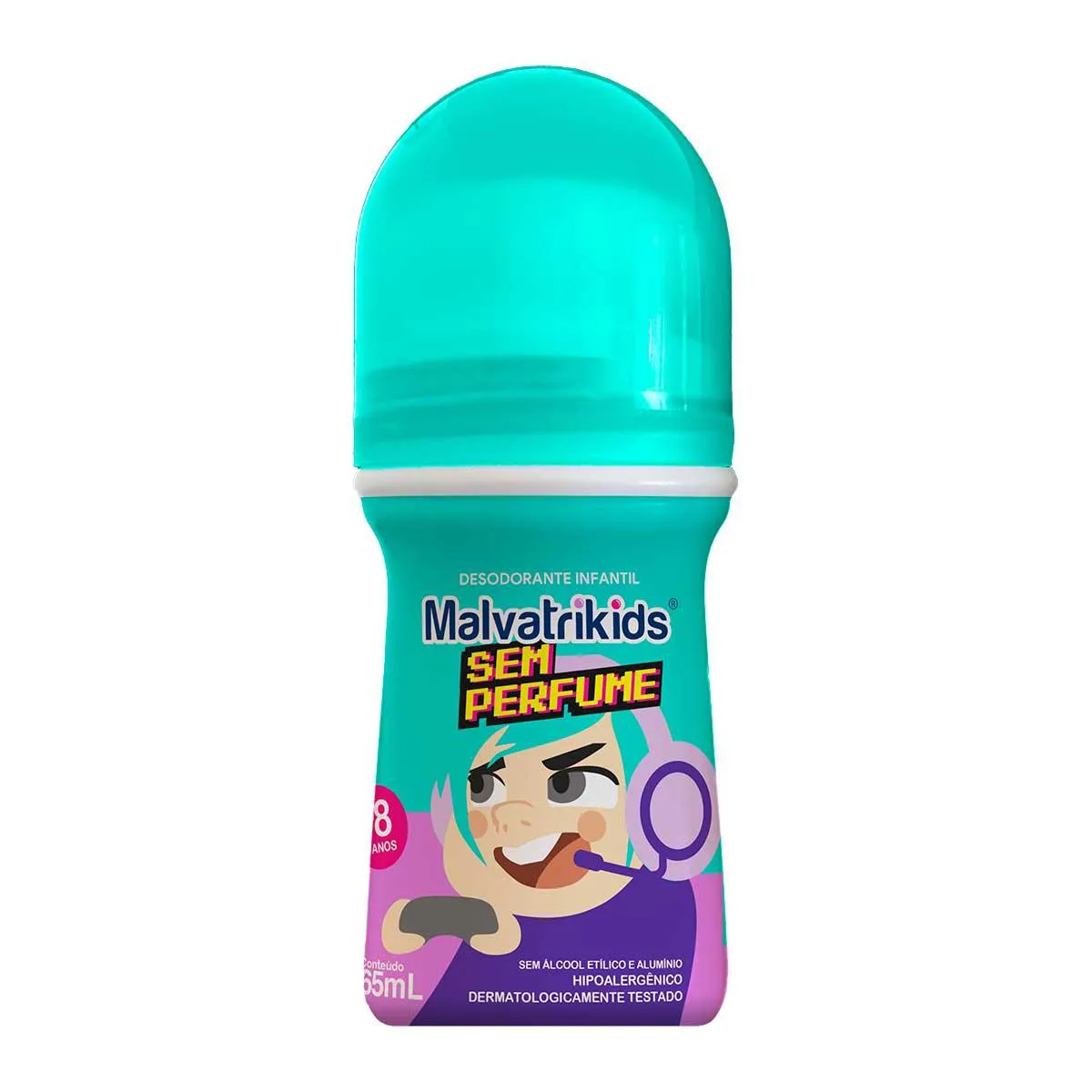 Desodorante roll-on Infantil Malvatrikids Sem Perfume 65ml: Oferta ...
