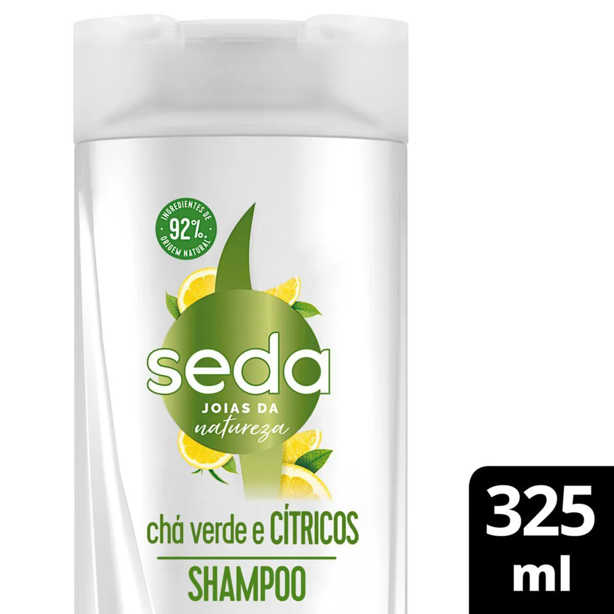 Shampoo Seda Joias da Natureza Chá Verde e Cítricos 325ml