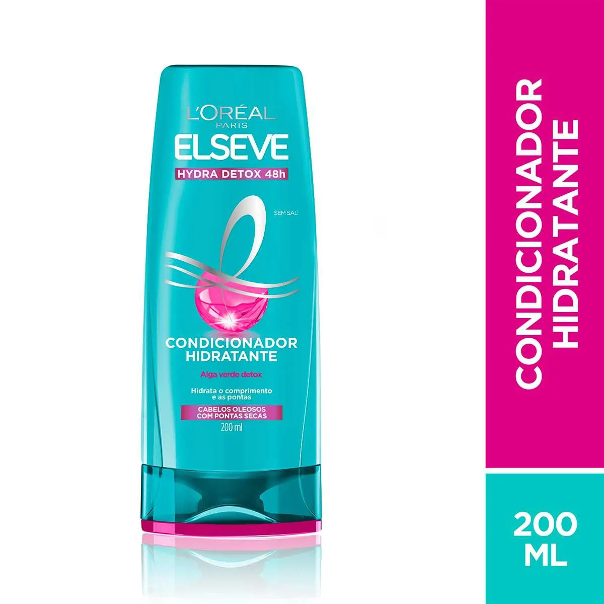 Condicionador Elseve Hydra Detox 48h Reequilibrante com 200ml