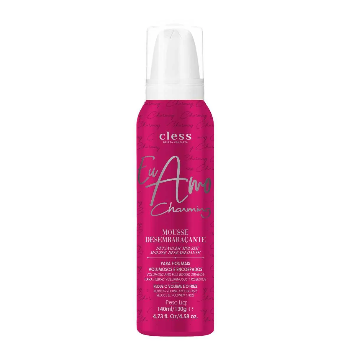 Mousse Gloss Desembaraçante Charming com 140ml