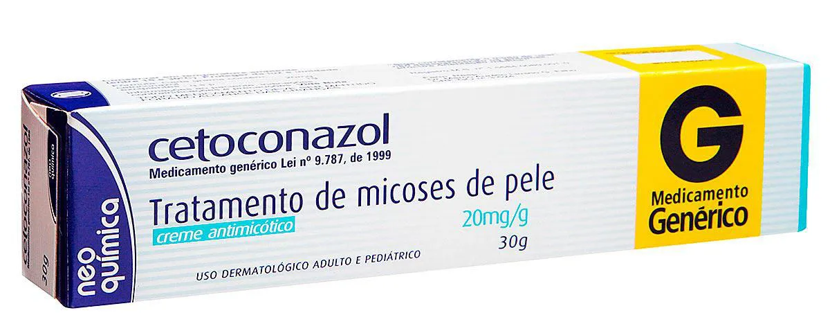 Cetoconazol 20mg/g Creme Dermatológico 30g Neo Química Genérico