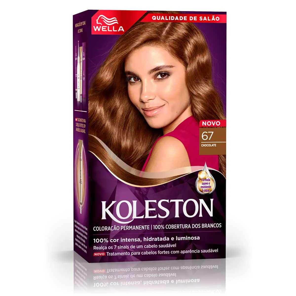 Tinta de Cabelo Permanente Koleston Noites Iluminadas - Chocolate