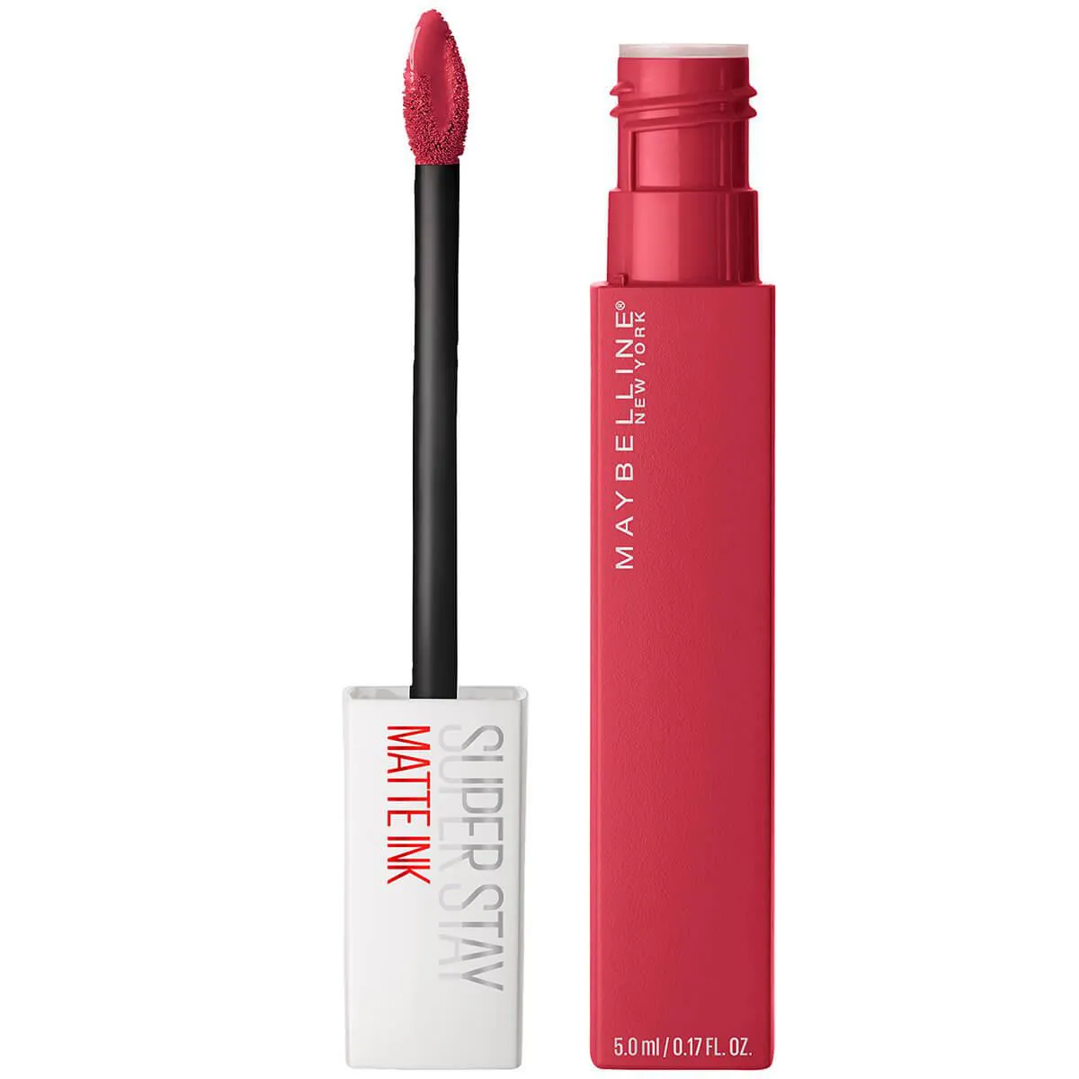 Batom Líquido Longa Duração Maybelline SuperStay Matte Ink 80 Ruler 5ml