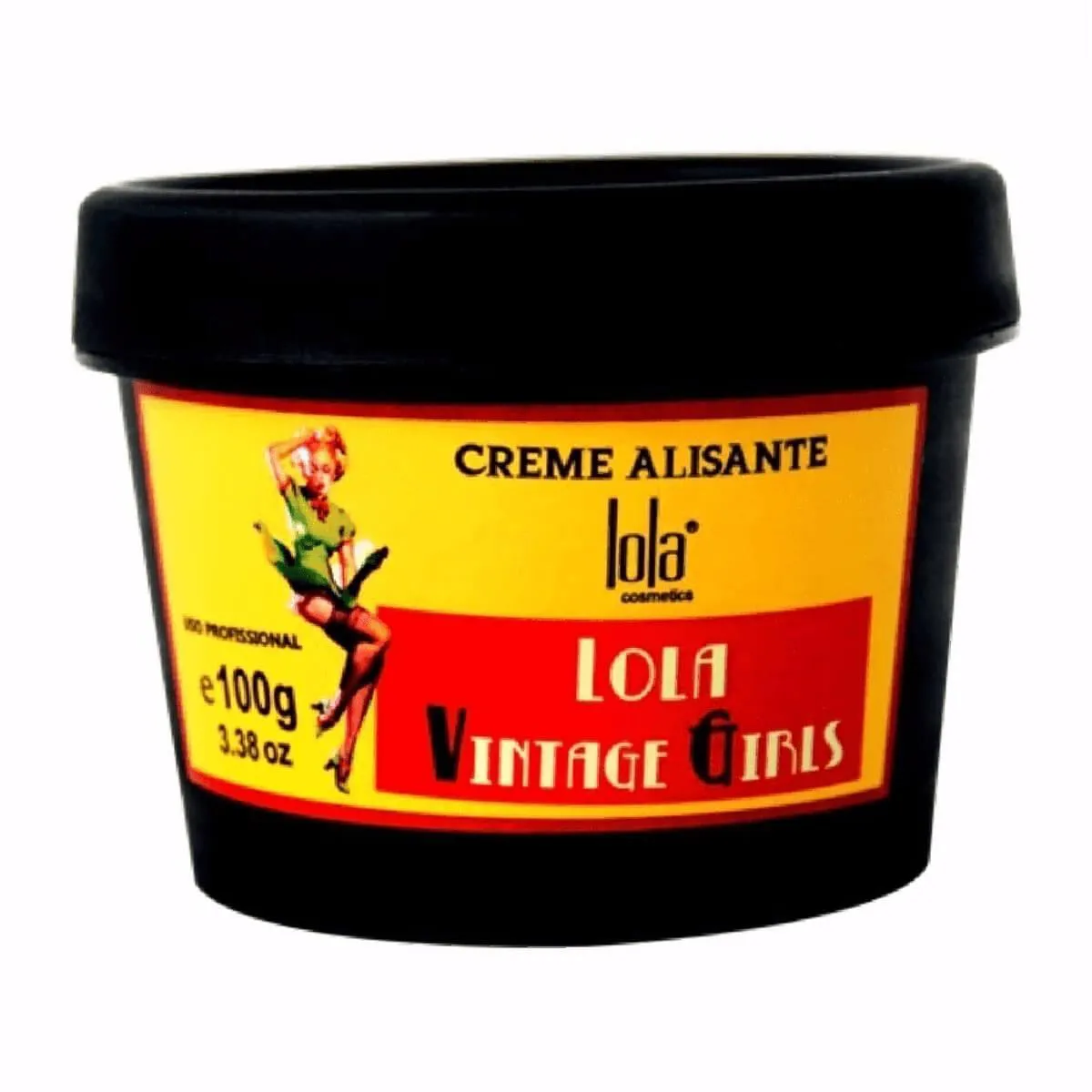 Creme Capilar Alisante Lola Hair Vintage Girls 100g