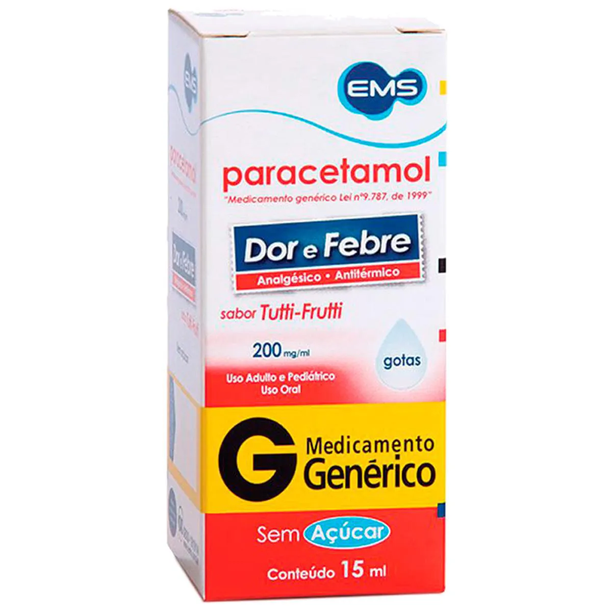 Paracetamol 200mg/ml EMS Solução Oral: Preço e para que serve | Drogasil