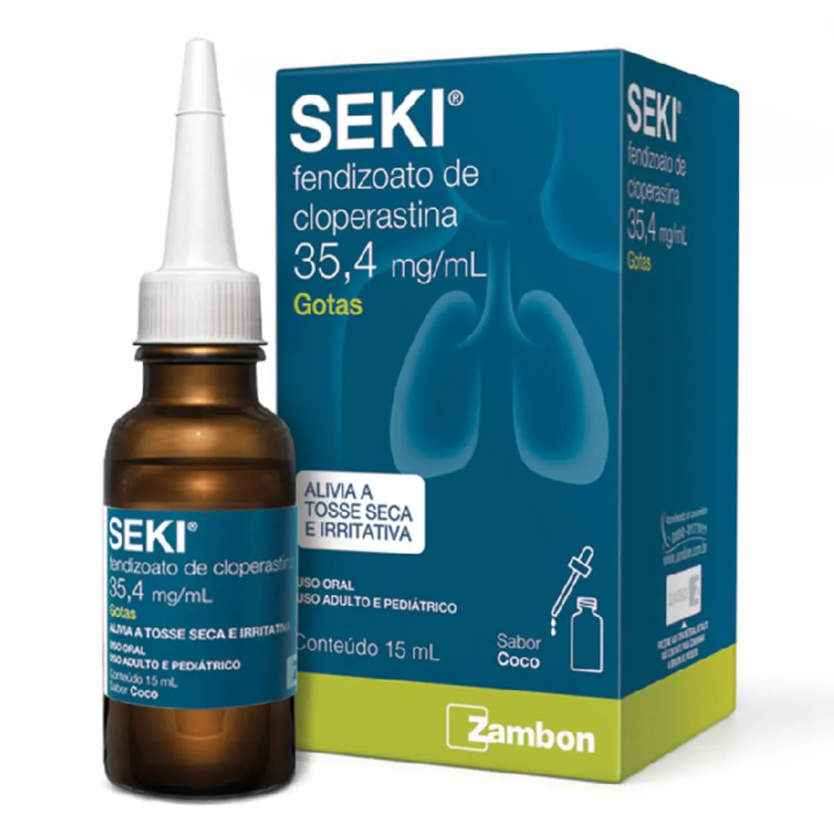 Seki 35,4mg/ml Sabor Coco Gotas 15ml