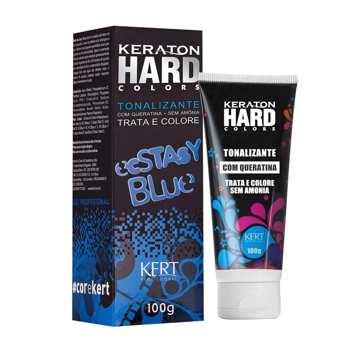 Tonalizante Keraton Hard Colors - Ecstasy Blue