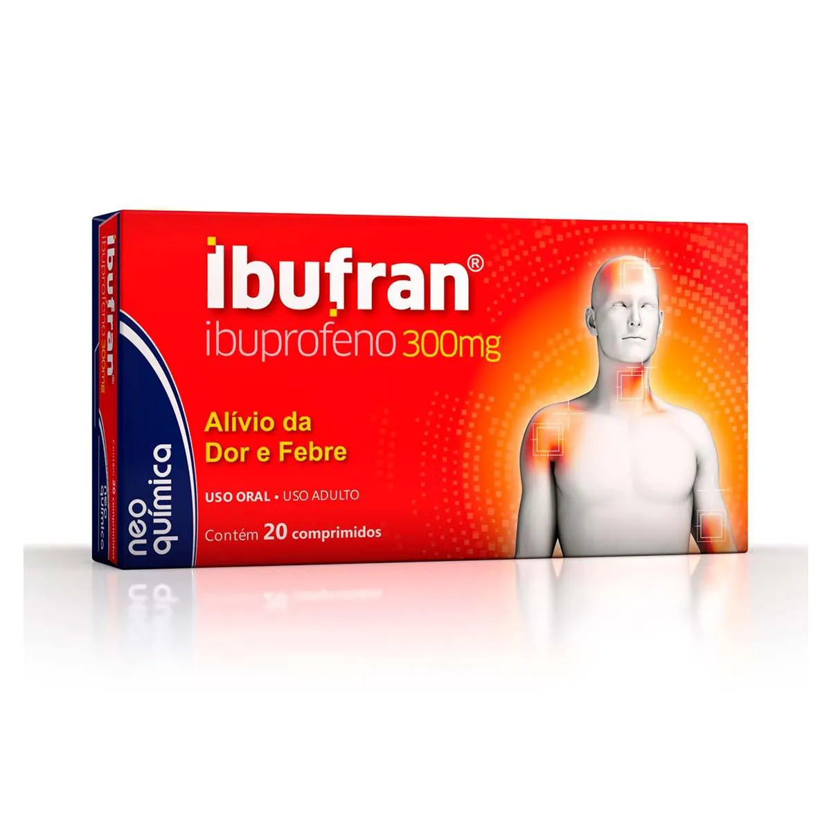 Ibufran Ibuprofeno 300mg 20 comprimidos