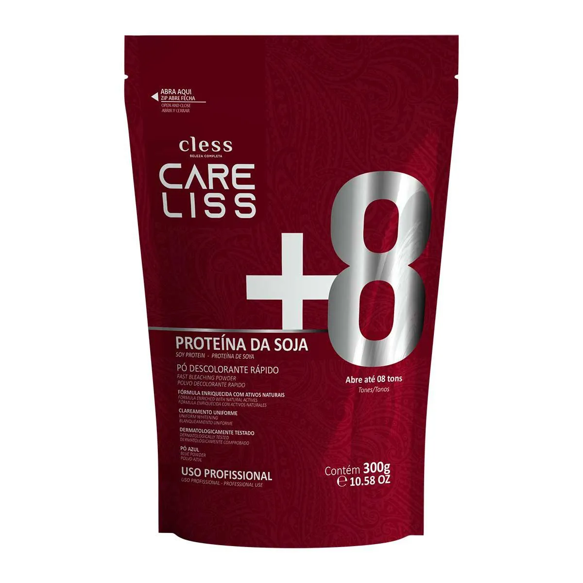 Pó Descolorante Care Liss Proteínas de Soja 300g