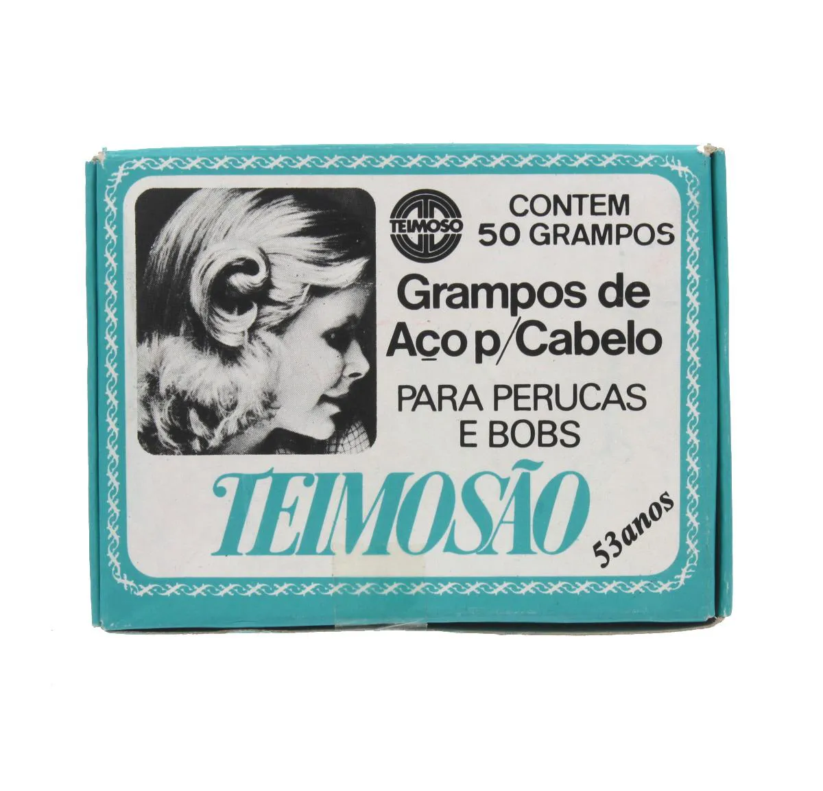 Grampo de Cabelo Teimosão Loiro Nº 7 - 50 unidades