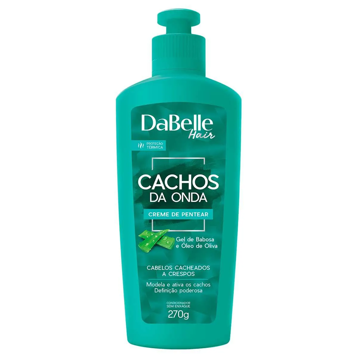 Creme de Pentear Cabelo Ondulado DaBelle Cachos da Onda 270 g