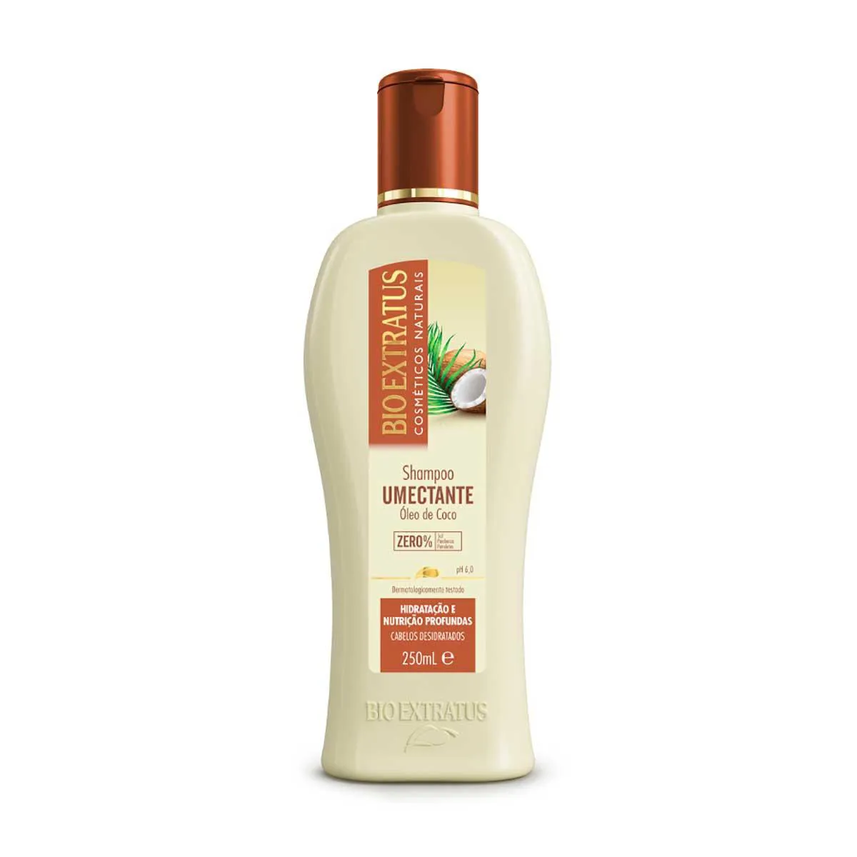 Shampoo Umectante Bio Extratus Óleo de Côco 250ml