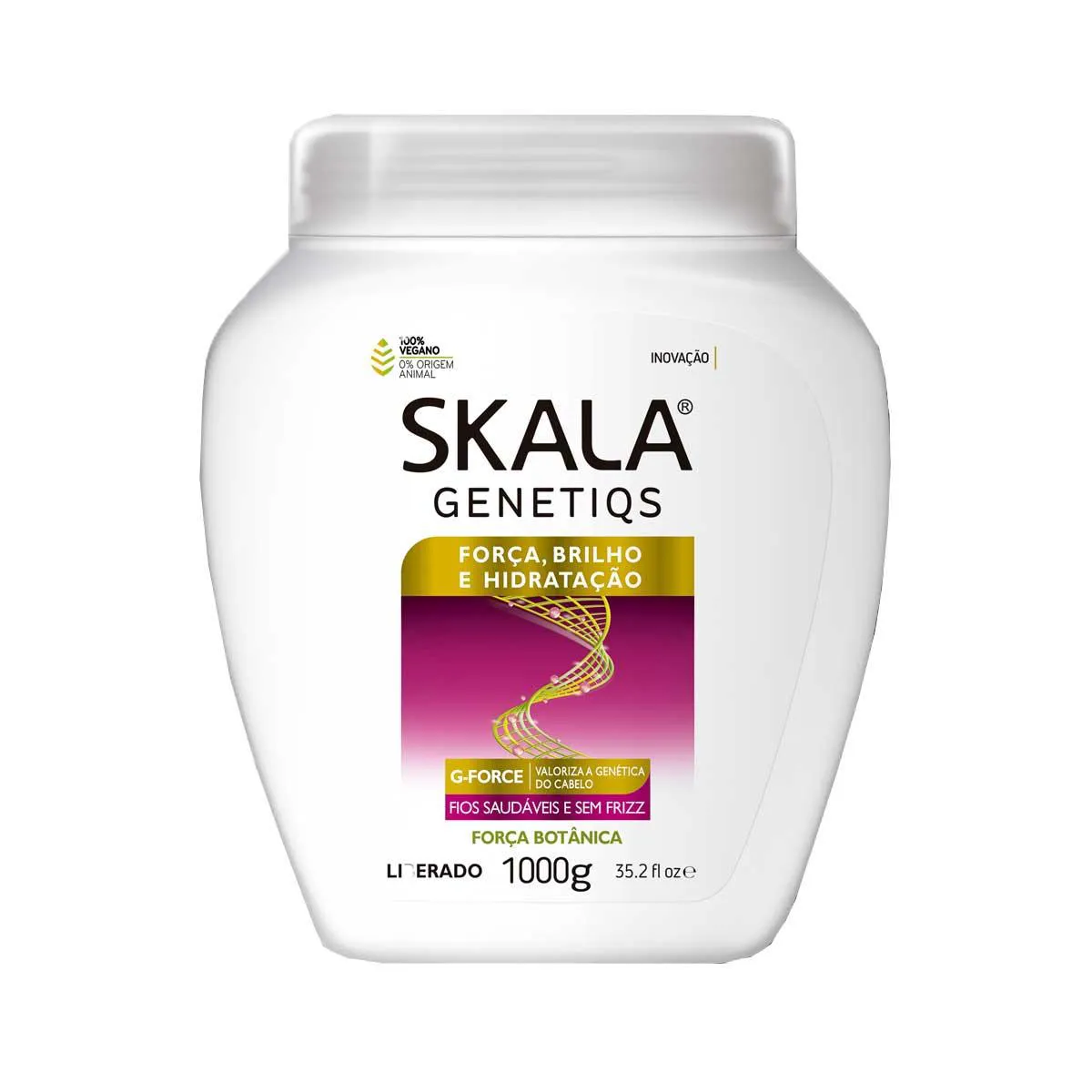 Creme Condicionador Skala Genetiqs Força, Brilho e Hidratação 1000g