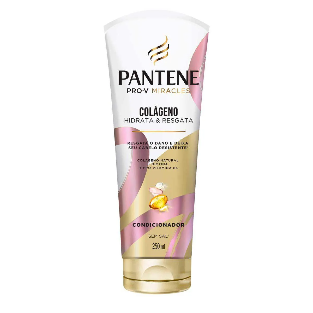 Condicionador Pantene Pro-V Miracles Colágeno Hidrata & Resgata 250ml