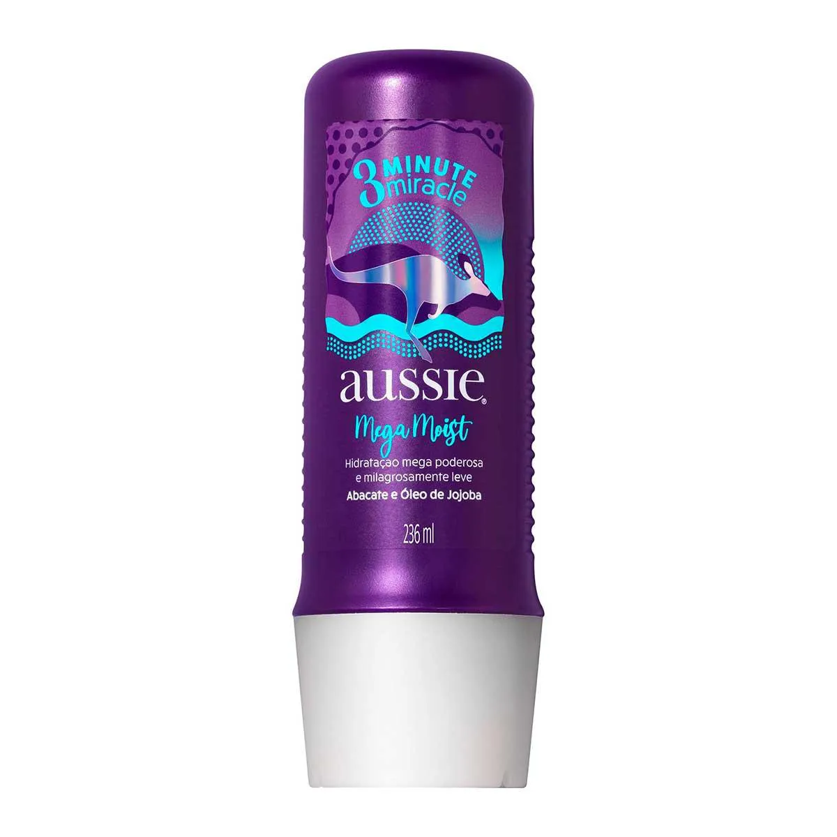 Creme de Tratamento Aussie 3 Minutos Miracle Mega Moist 236ml