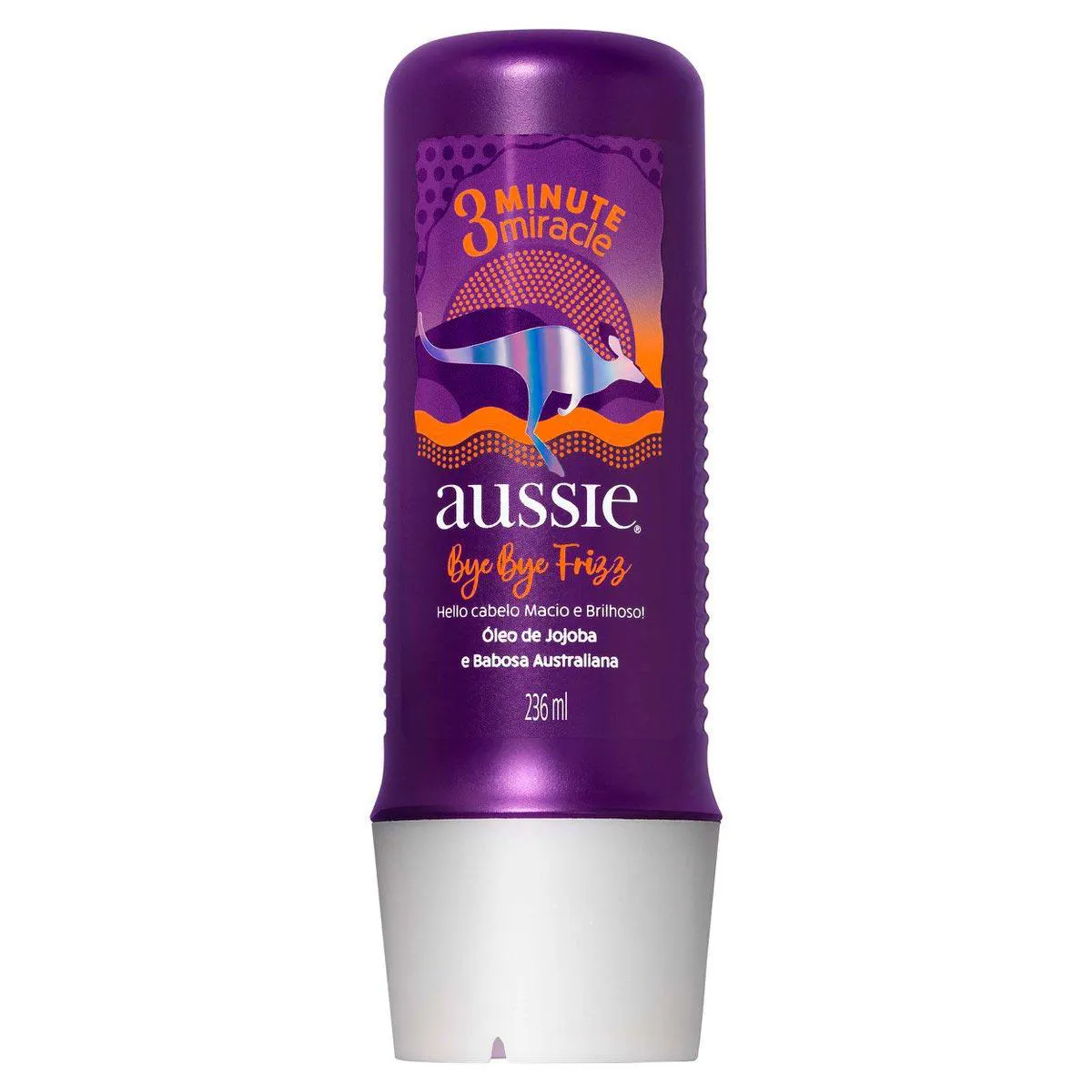 Tratamento Capilar Aussie 3 Minute Miracle Bye Bye Frizz 236ml