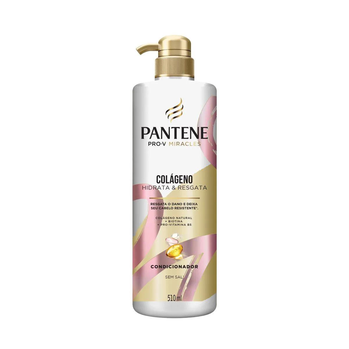 Condicionador Pantene Pro-V Miracles Colágeno Hidrata e Resgata 510ml