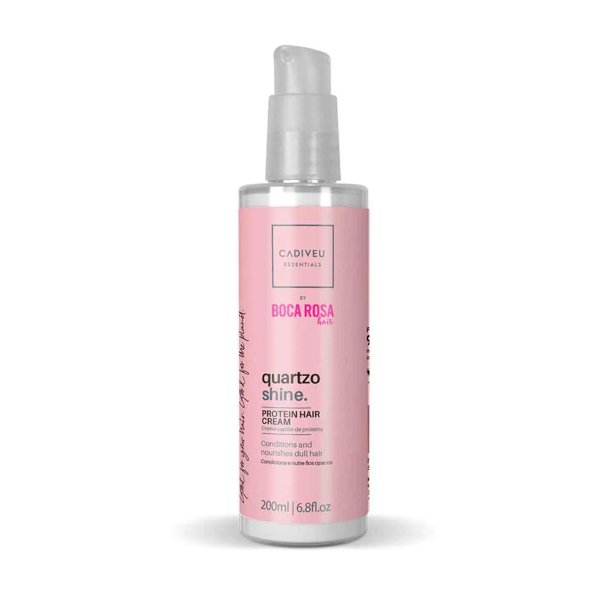 Creme Capilar Cadiveu Quartzo Shine by Boca Rosa 200ml