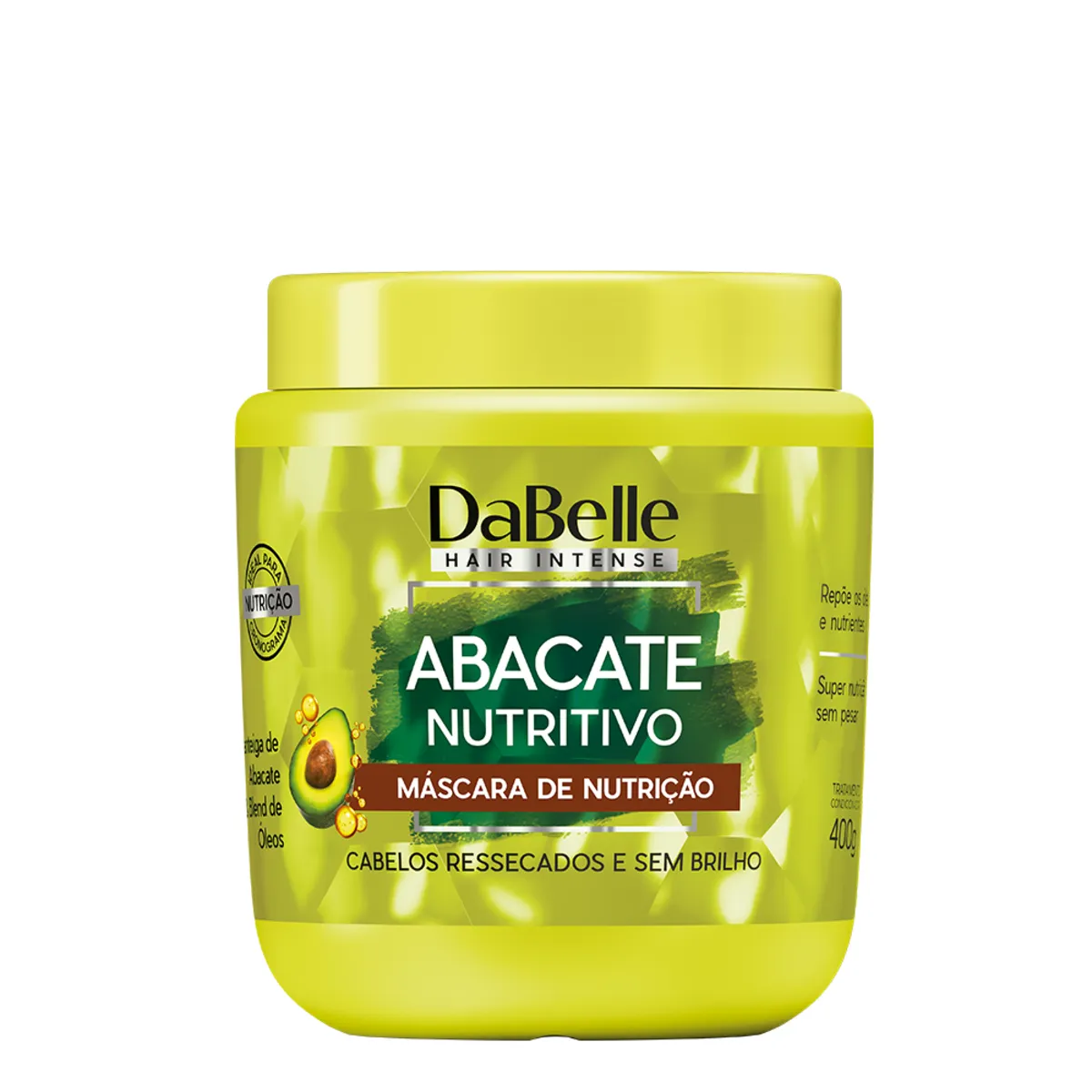 Máscara Capilar Dabelle Abacate Nutritivo 400g