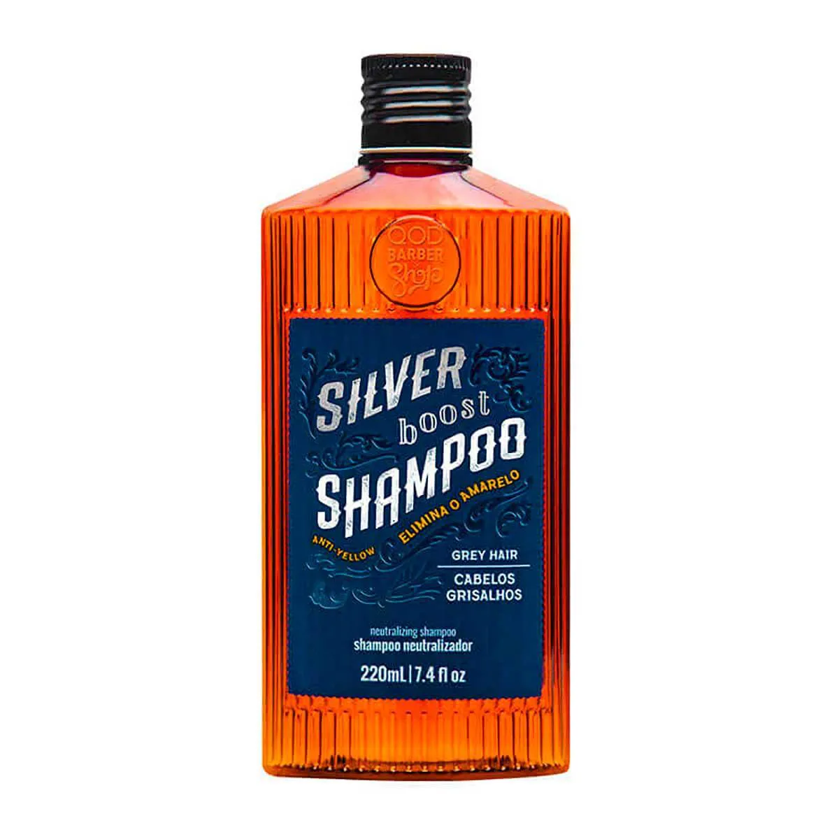 Shampoo QOD Barber Shop Silver Boost 220ml