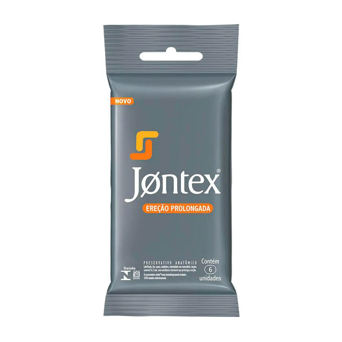 Camisinha Jontex Marathon Ereção Prolongada Com 6 Unidades