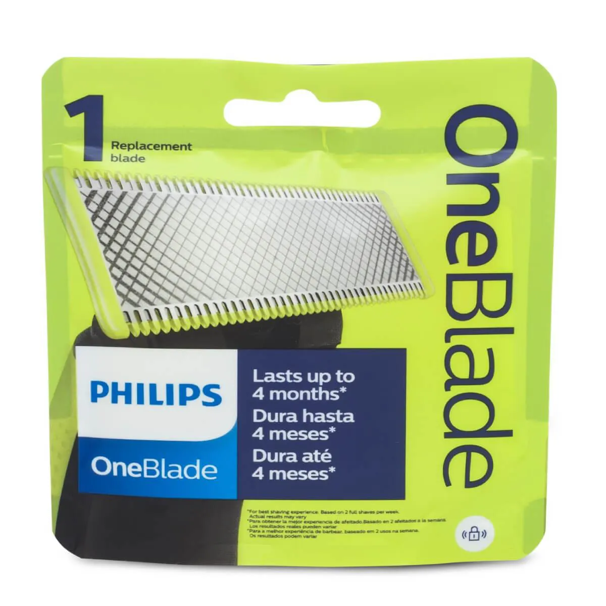 Lâmina de Barbear Philips Oneblade Refil com 1 unidade