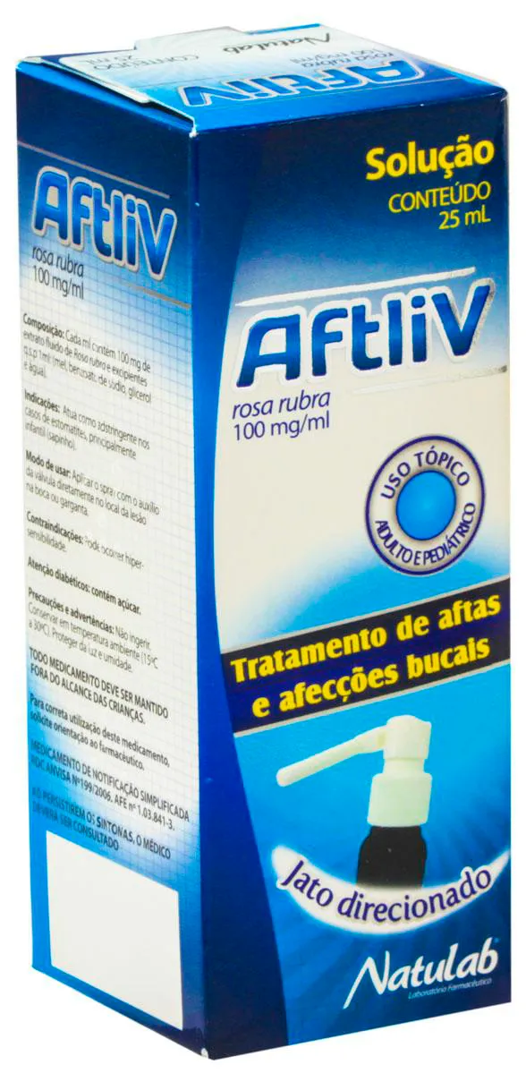 Aftliv Solução Oral com 25ml