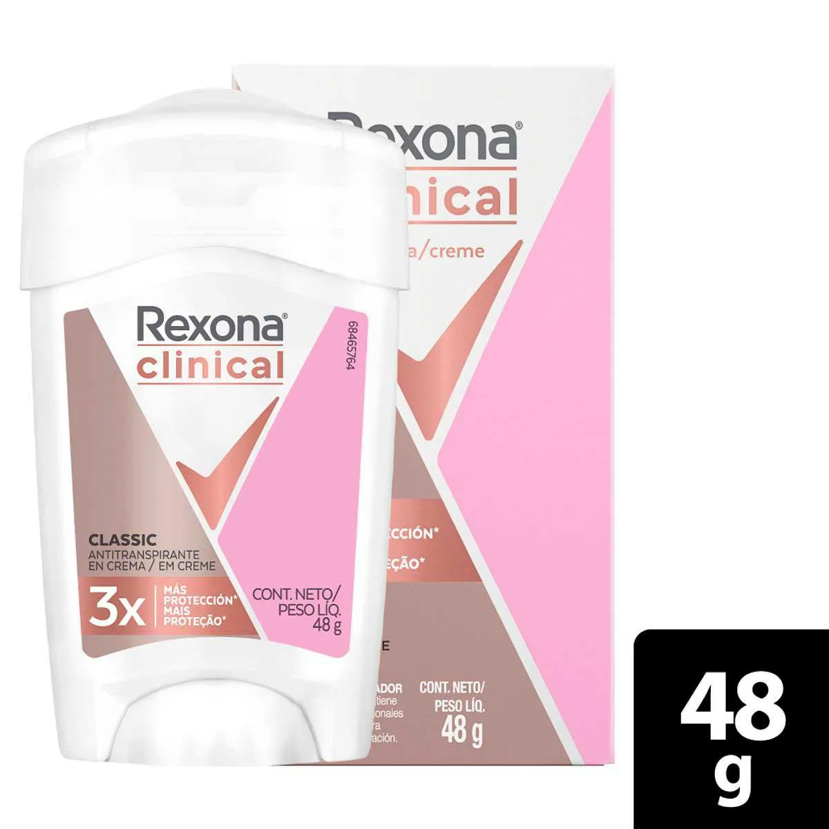 Desodorante Em Creme Rexona Clinical Classic 58g - Preço Exlusivo ...