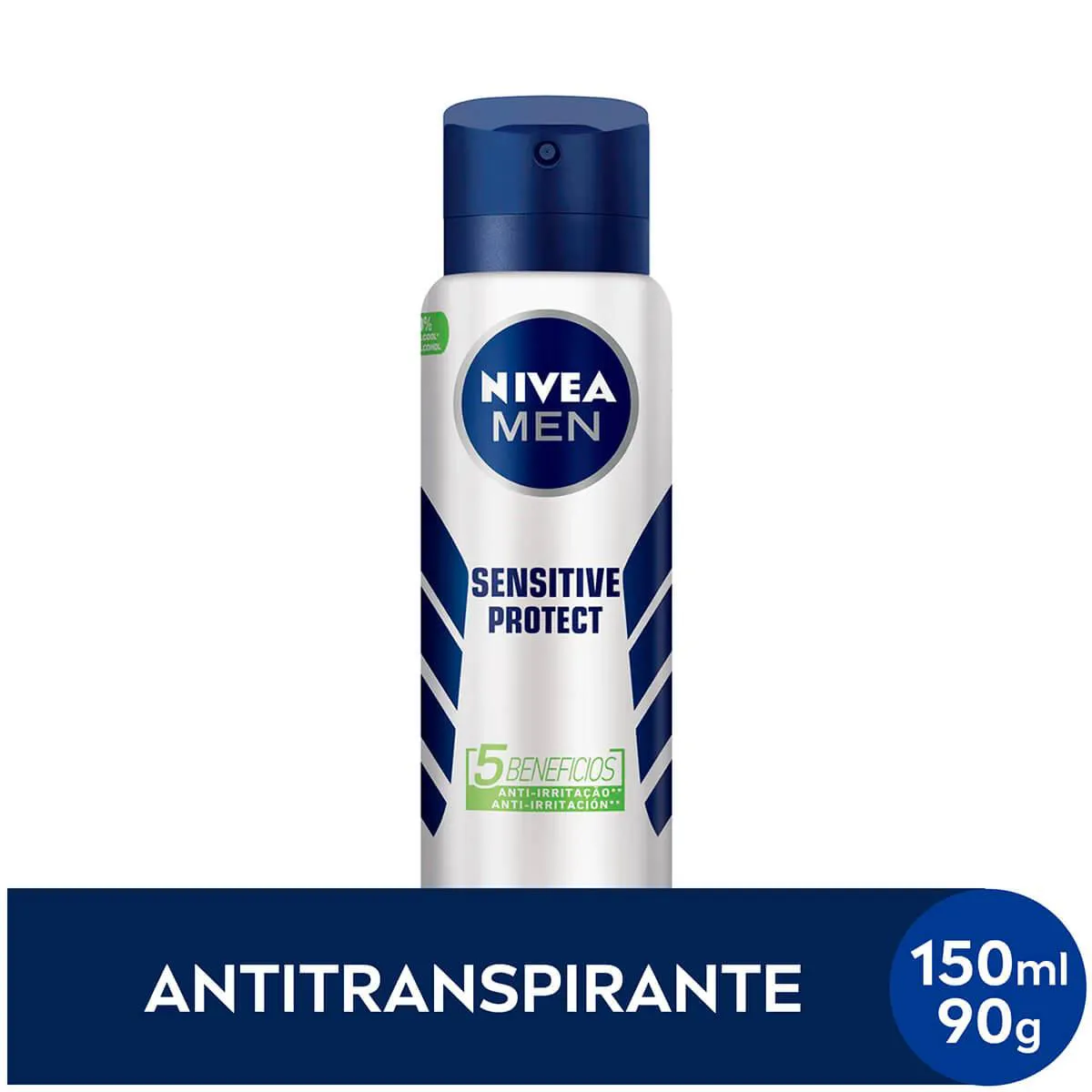 Desodorante Antitranspirante Aerosol Nivea Men Sensitive Protect 48h 150ml