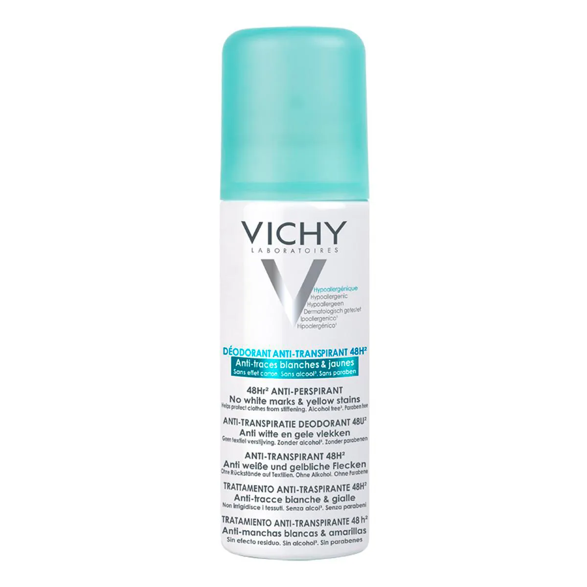 Desodorante Antitranspirante Aerosol Vichy Deo 48h com 125ml