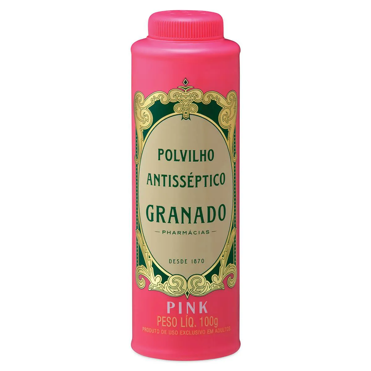 Polvilho Antisséptico para os pés Granado Pink com 100g