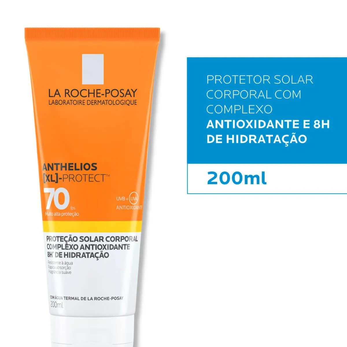 Protetor Solar Facial FPS 70 La Roche-Posay Anthelios 200ml