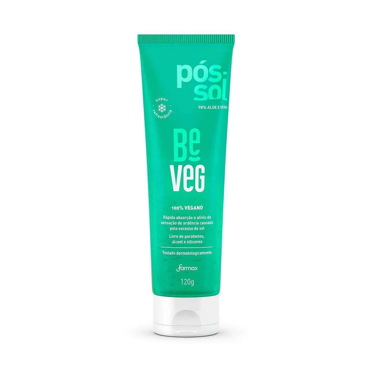 Pós-Sol Corporal Gel Beveg Aloe Vera 120g