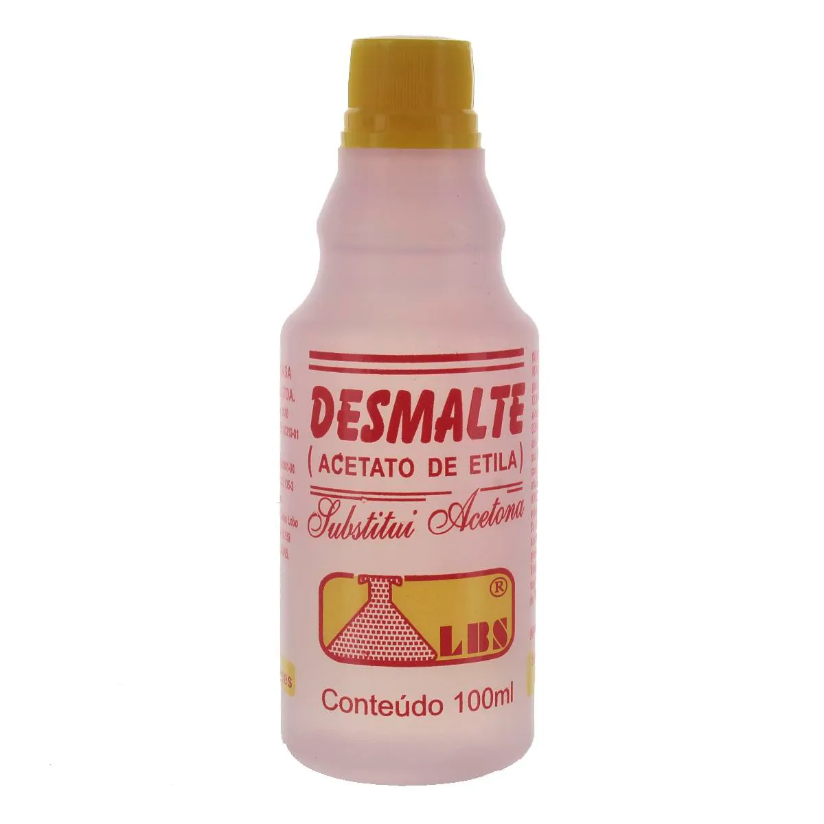 Removedor de Esmalte Desmalte Sem Acetona com 100ml