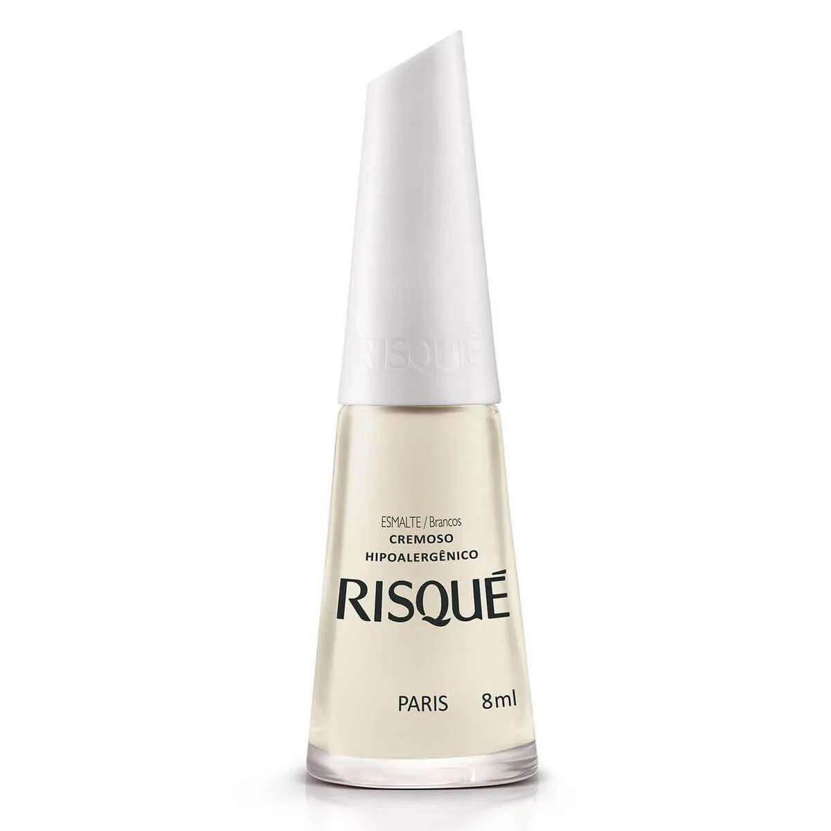 Esmalte Cremoso Risqué Paris Hipoalergênico com 8ml