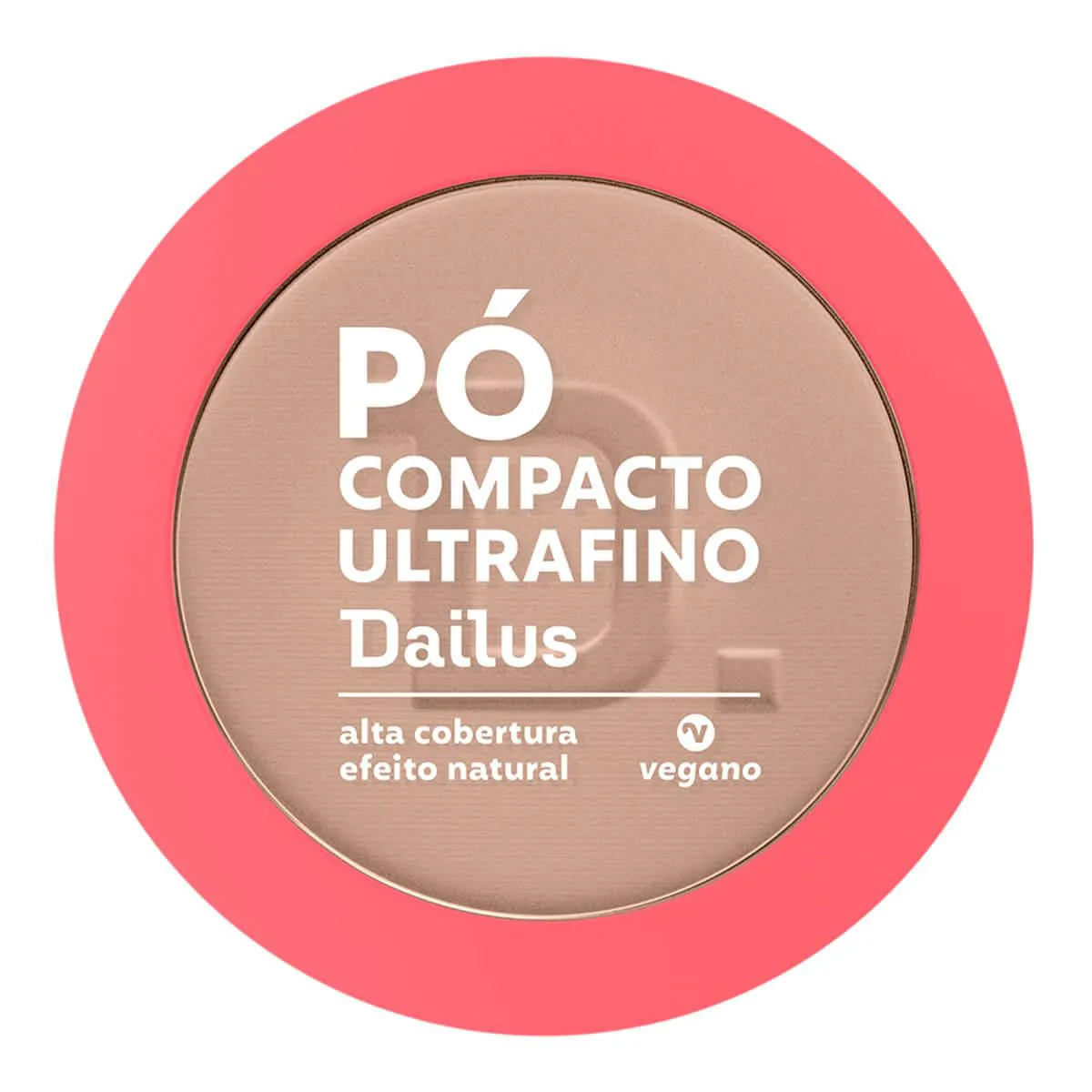 Pó Compacto Ultrafino Dailus D3 Cor Claro com 10g