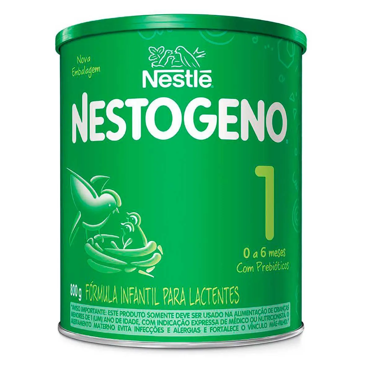 Fórmula Infantil Nestogeno 1 Nestlé 0 a 6 meses 800g