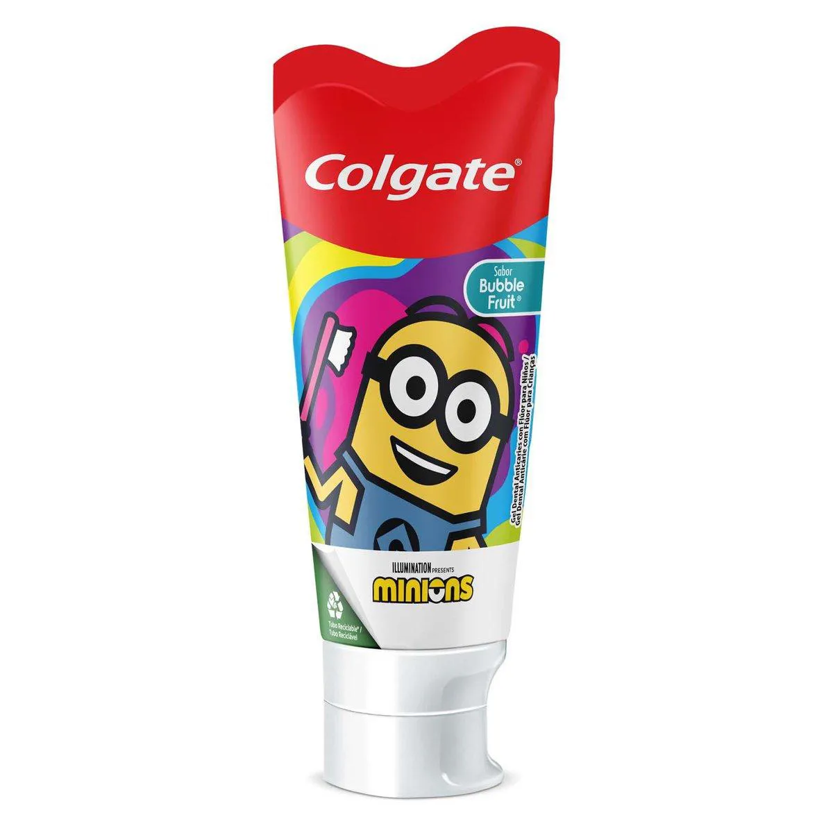 Pasta de Dente Infantil Colgate Smiles Minions Bubble Fruit 100g