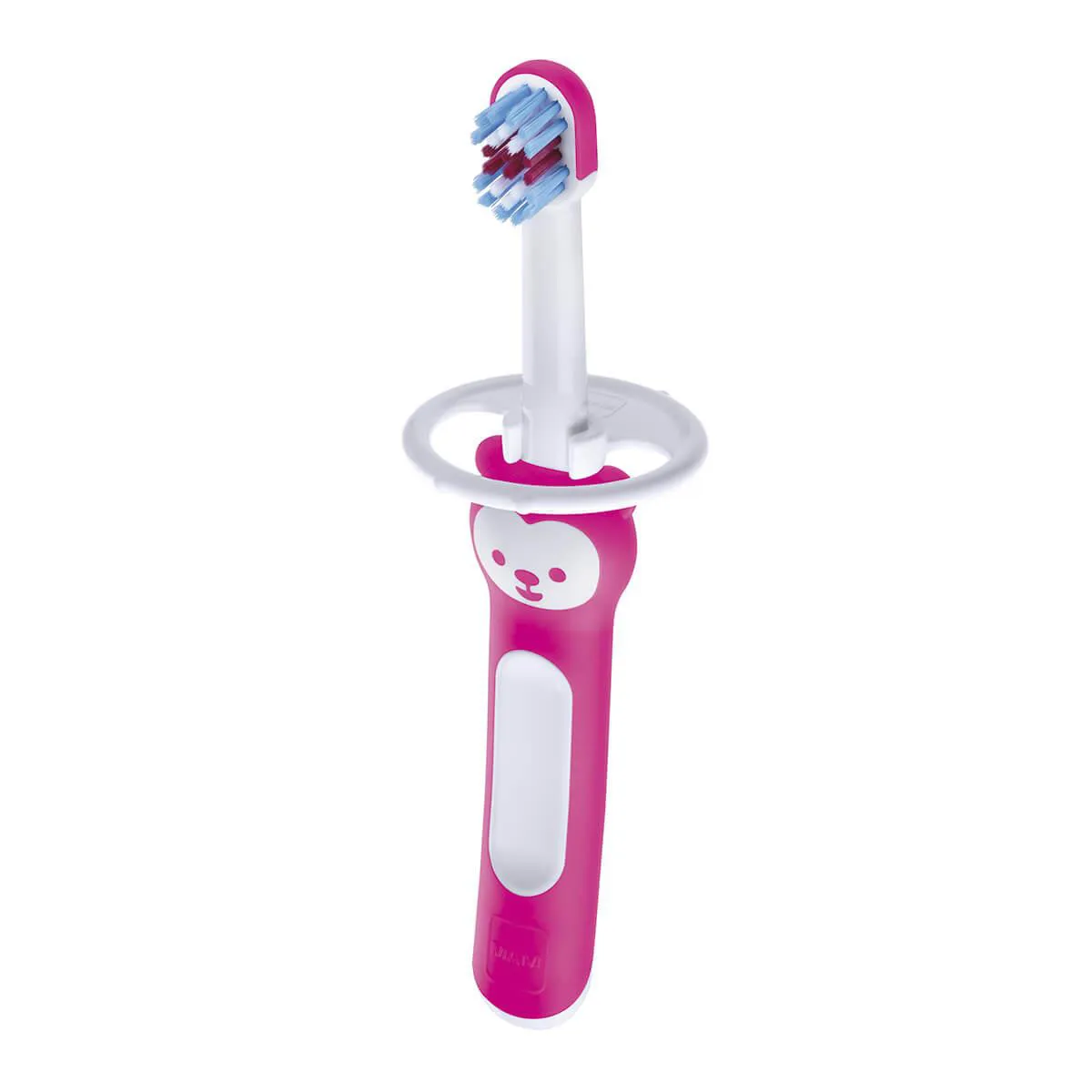 Escova de Dente para Bebês MAM Baby's Brush 6 Meses+ Rosa com 1 unidade