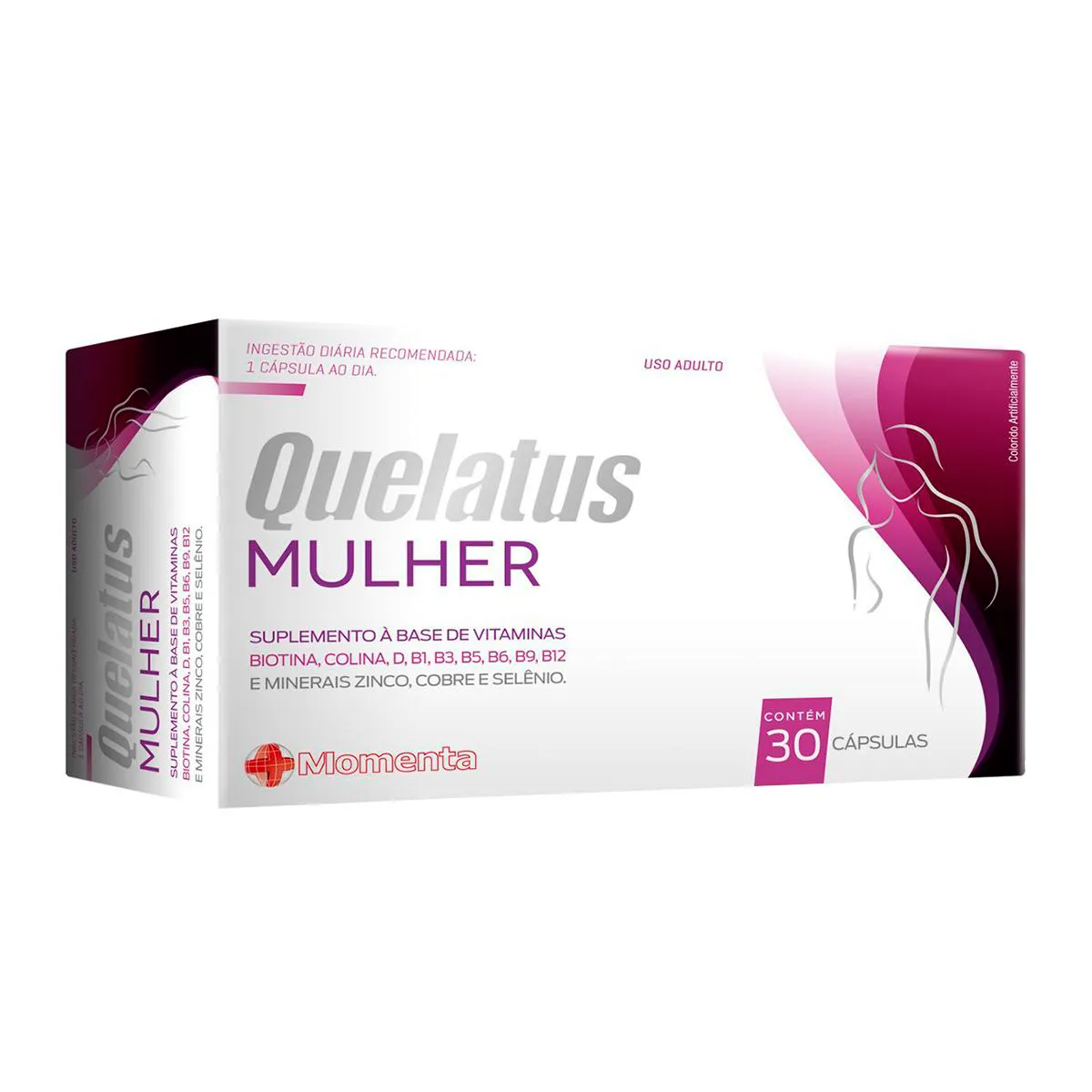 Polivitamínico Quelatus Mulher 30 cápsulas