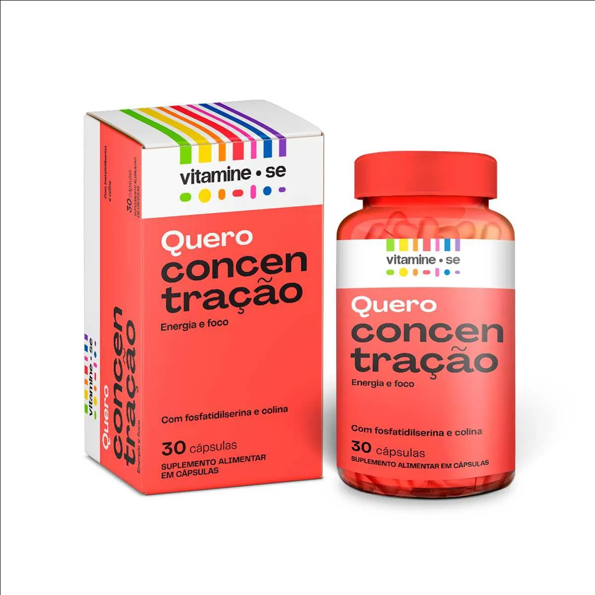 Polivitamínico Vitamine-se Quero Concentração 30 cápsulas